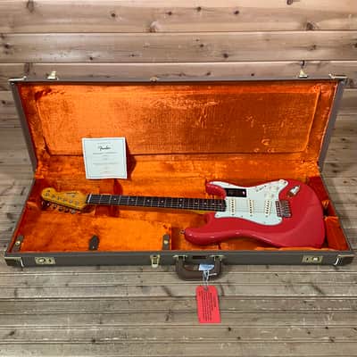 Fender American Vintage II 1961 Stratocaster Electric Guitar - Fiesta Red image 7