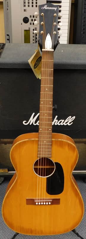 Vintage 1972 Harmony H162 Steel String Acoustic Guitar - Made in USA image 1