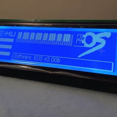 New blue lcd display for all Emu's E and Ultra series - E4 / Ultra series / E4k / E5000 / E5000 Ultra / E64 / E6400 / E6400 Ultra / E4XT / E-Synth / E-Synth Rack (for destinations outside of those specified, please write to me)