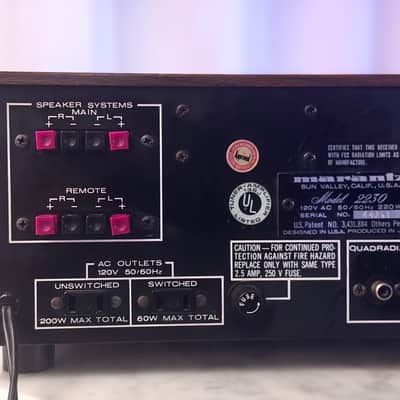 ✨ Marantz 2230 Vintage Receiver — Serviced • Partial Recap • Warm-White LED • New Vellum • Wood-Grain Metal Cover image 9