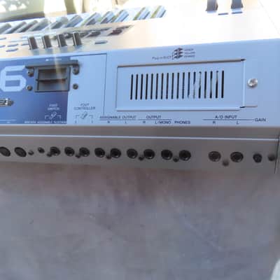 YAMAHA 2001 MOTIF 6 CLASSIC SYNTHESIZETR WORKSTATION MAX SAMPLE RAM 65MB  TECH SERVIVED CLEAN! image 12