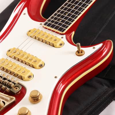 1982 Guyatone Sharp 5 LG-1200 Metallic Red image 10