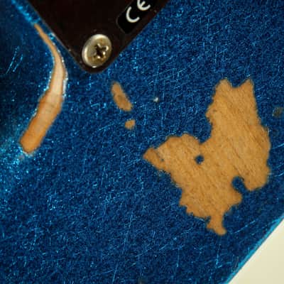2023 - Fender Custom Shop 1967 Stratocaster Heavy Relic - Blue Sparkle image 15