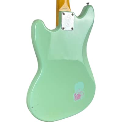 Fender Japan 69 Reissue Mustang 1997-2000 - Surf Green image 5