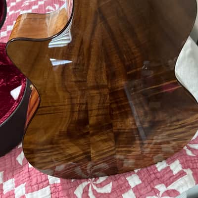 NEW! Taylor Custom 724ce Acoustic-Electric Guitar - Natural Gloss - AAAAA Hand Picked Koa - WOW! Authorized Dealer - G06697 image 8
