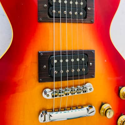 Gibson Les Paul Deluxe "Standard Conversion" 1969 - 1984 - Cherry image 2