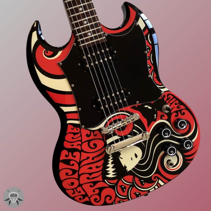 2003 – 2010 Epiphone Emily the Strange G-310 Ebony with Emily …