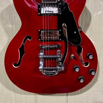 Grote 335-style cherry *UPGRADED* image 2