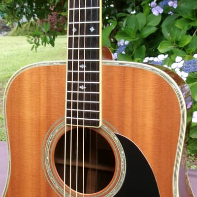 1986 Yairi D 35 YW-500P very clean guitar - Natural+Rigid Gig Bag image 3