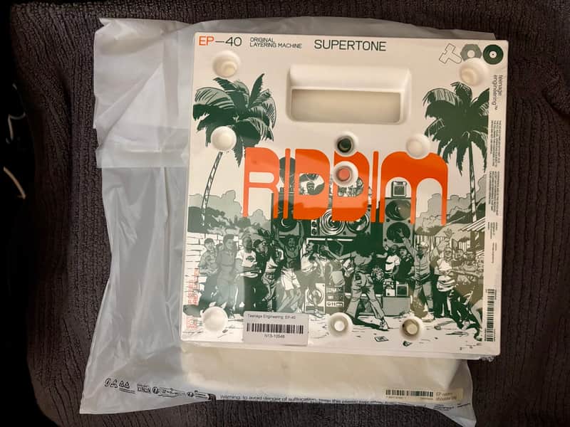 Teenage Engineering EP‑40 Riddim Sampler + Shoulder Bag (Mint, Sealed) image 1
