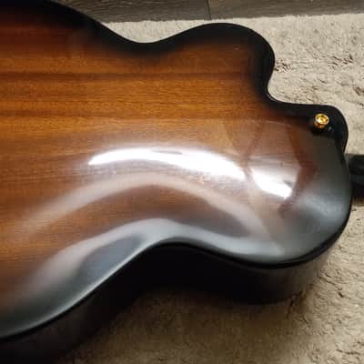 Zimnicki Nouveau Archtop Jazz Guitar 1991 - Tobacco Sunburst image 5