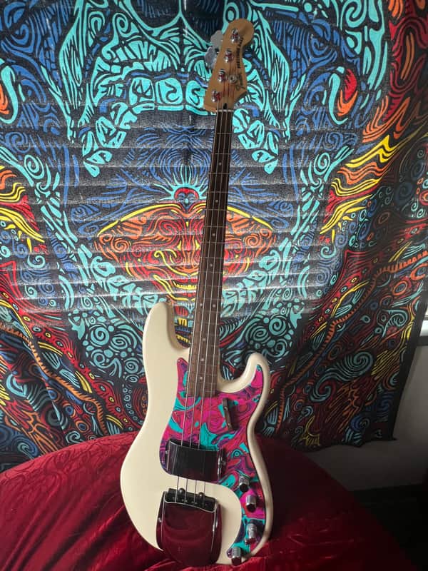 Fender PJ Deluxe 2020 - Olympic White image 1
