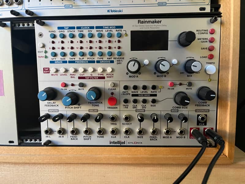 Intellijel Cylonix Rainmaker 16-Channel Delay and Resonator Eurorack Synth Module 2016 - Present - White image 1