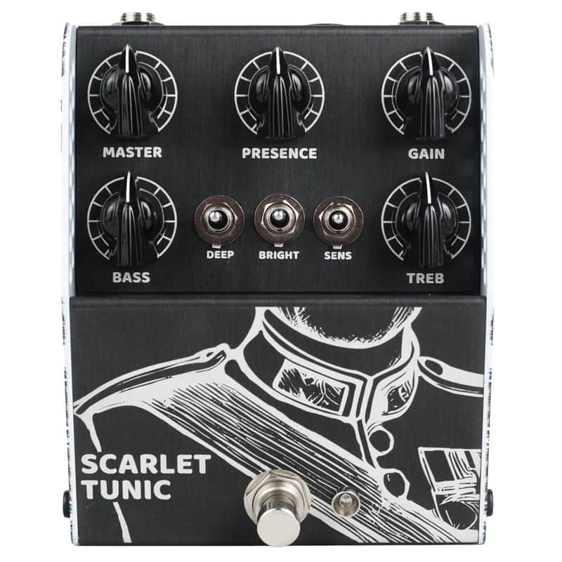New ThorpyFX Scarlet Tunic Analog Amp Emulator Guitar Effects Pedal image 1