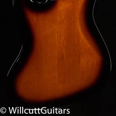 Fender Gold Foil Jazz Bass Ebony Fingerboard 2-Color Sunburst (985) image 4