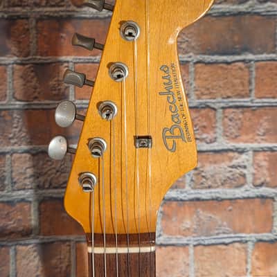 Japanese Bacchus BST-52 Blue w/ Van Zandt True Vintage Pickups image 2