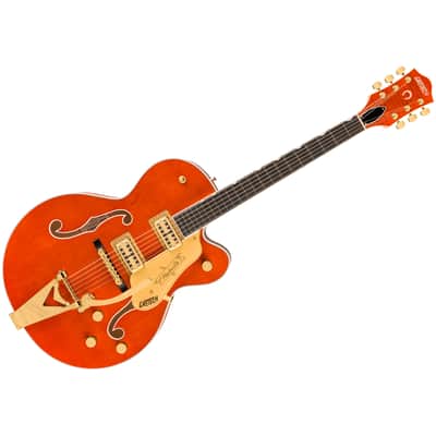 G6120 Nashville Hollow Body with Bigsby Orange Stain + Etui Gretsch Guitars image 1