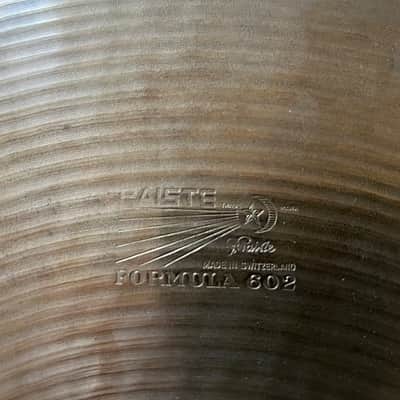 Paiste 20" Formula 602 "Pre-Serial" Medium Ride Cymbal 2234 gr. image 2