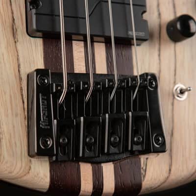 Cort A4 Ultra Ash Natural 4 String Electric Bass Fishman Fluence Hipshot image 3