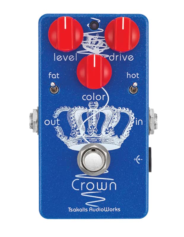 NEW! Tsakalis Audioworks Crown - British Style Overdrive FREE SHIPPING! image 1