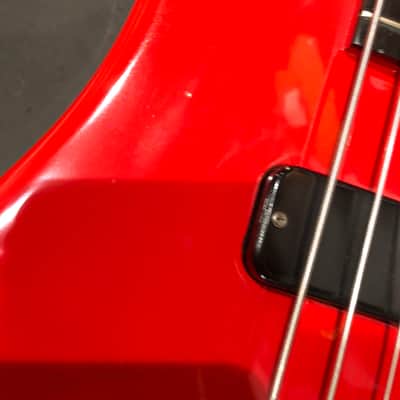 RARE 1987 Gibson Bass IV Ferrari Red w/ Original Case image 17
