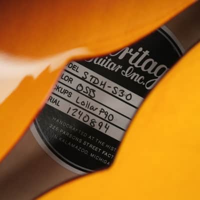 Heritage Standard H530 Original Sunburst 2024 image 11