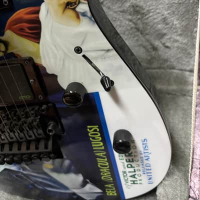 Used ESP LTD Kirk Hammett Signature White Zombie 2014 - Present - Black with Graphic image 12
