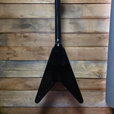 2023 Gibson USA 80's Flying V (Pre-Owned) - Black w/ Hard Case image 17