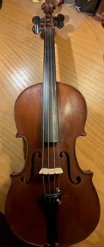 Violin Stradivairius 1921 - Vintage 4/4 Violin 1721 Strad 'Lady Blunt' Copy in Playable Condition w Case image 1
