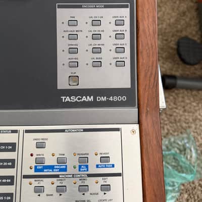 Tascam   DM-4800 Professional Digital Mixing Console  2012 - WOOD AND GRAY image 2