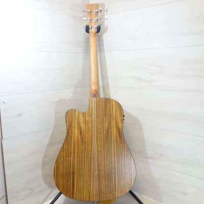 Tagima Tagima Série Walnut TWO Folk Acoustic-Electric Guitar – Factory Second / Fishman Isys 2017-2019 - Natural image 13