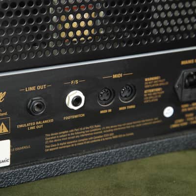 Marshall JVM410HJS Joe Satriani Signature 100-Watt Valve Guitar Amplifier Head Pre-Owned image 10