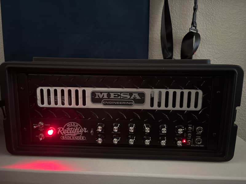 Mesa Boogie Rectifier Badlander EL34/50 2-Channel 50-Watt Rackmount Guitar Amp Head 2020 - Present - Various image 1
