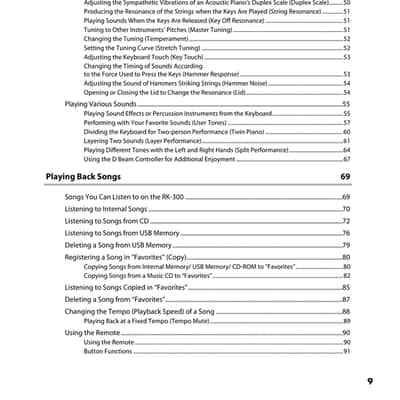 Roland Vima RK-300 — 2 in 1 Owners Manual Guide Guide — 257 Pages — USA Made image 3