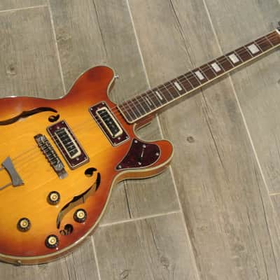 1970's Aria Diamond Electric Hollowbody - Made in Japan - Univox Coily image 8