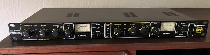 Drawmer 1968 ME Mercenary Edition Stereo Compressor 2000s - Black image 1