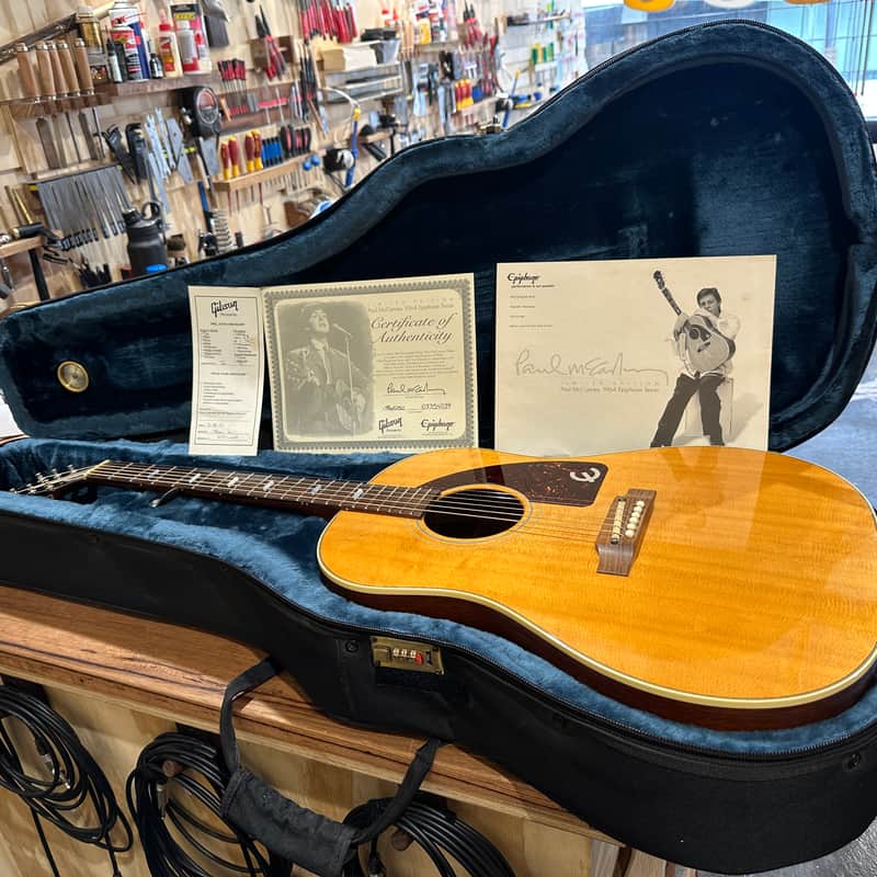 2015 Epiphone Paul McCartney Signature 1964 Texan Natural