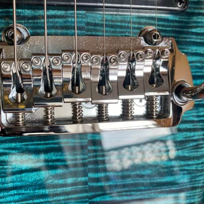 Carvin CT624 2014 Deep Blue Flame CT 624 Kiesel Gotoh 510ts-bs image 17