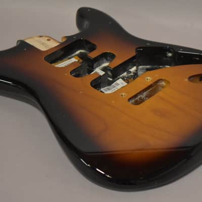 2021 Fender American Ultra Stratocaster Body 2-Tone Sunburst image 4