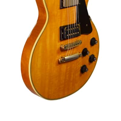 Crestwood Les Paul Custom Style Electric Guitar – Used - Natural Gloss Finish image 7