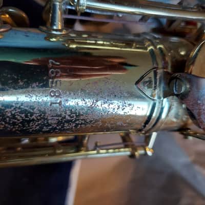 Conn Shooting-Stars Alto Saxophone, Fair Condition, with case/neck/MP image 9