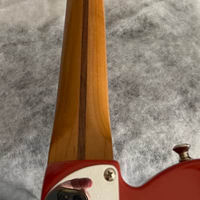 Fender Telecaster Nashville deluxe custom build 2020's - Fiesta Red image 8