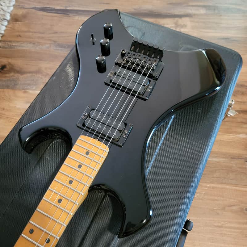 Vintage Kramer Floyd Rose Signature Electric Guitar 1984 Black 8.25Lbs CLEAN! image 1