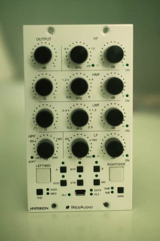 WesAudio _HYPERION NG500 Stereo Analog EQ – Mastering-Grade M/S Control + Digital Recall image 1