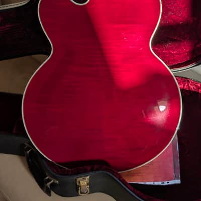 2003 Gibson Custom Historic Art - Tal Farlow, Wine Red - Master Model Label luthier James W Hutchins "HUTCH" image 8
