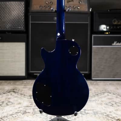 Gibson Les Paul Standard 50s Figured Top Electric Guitar - Blueberry Burst with Hardshell Case image 8