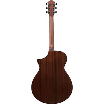 Ibanez AEWC16QA Auditorium Acoustic-Electric Guitar Transparent Emerald Burst image 4