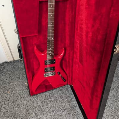 BC Rich Bich NJ 1984 Ferrari Red w/ Original Case image 5
