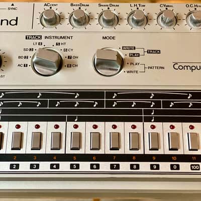 Roland TR-606 Drumatix early 1980s - Silver image 3