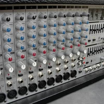 Behringer PMH2000 Europower 2 x 250W Stereo Powered 10 Ch Mixer w/Manual image 3